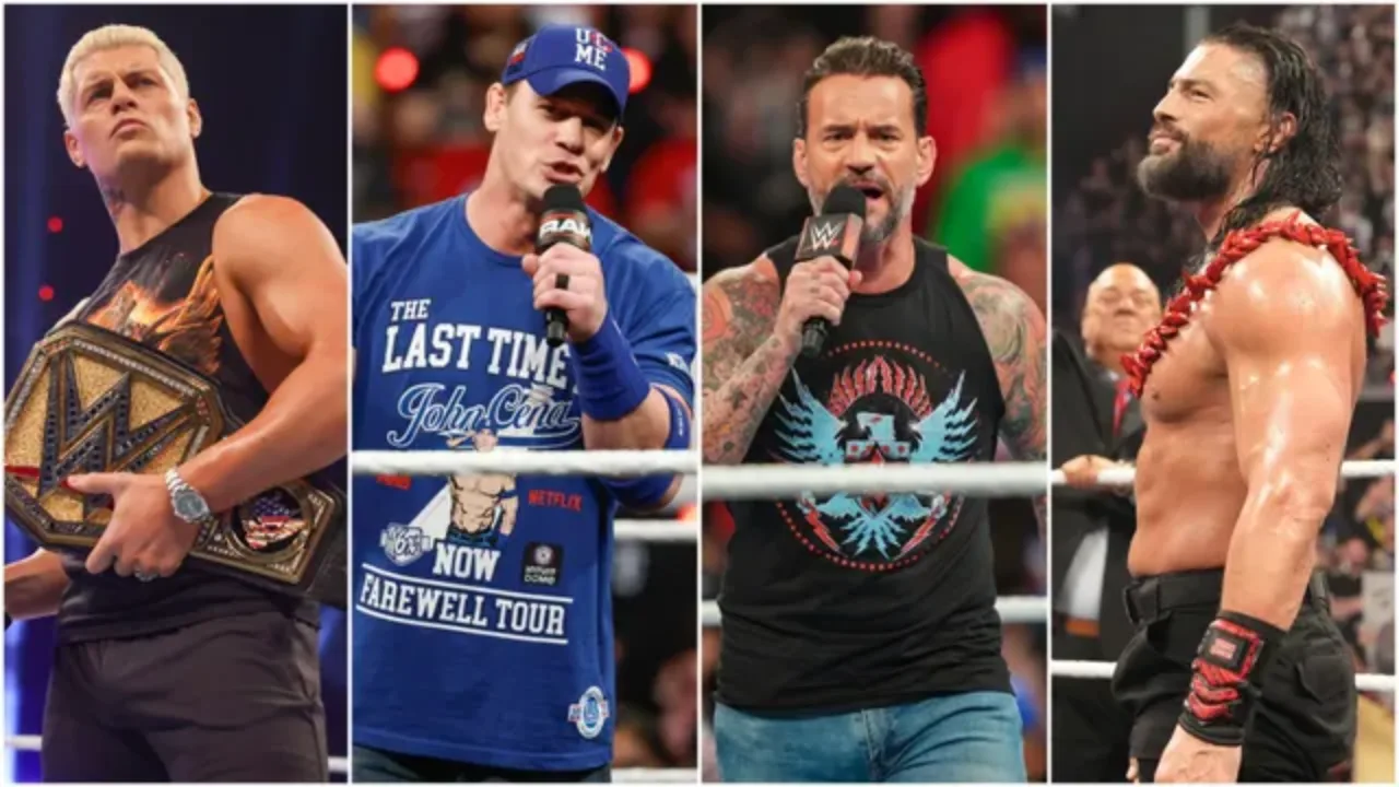 Potential Title Match for WrestleMania 41: Cody Rhodes vs. John Cena vs. CM Punk vs. Roman Reigns