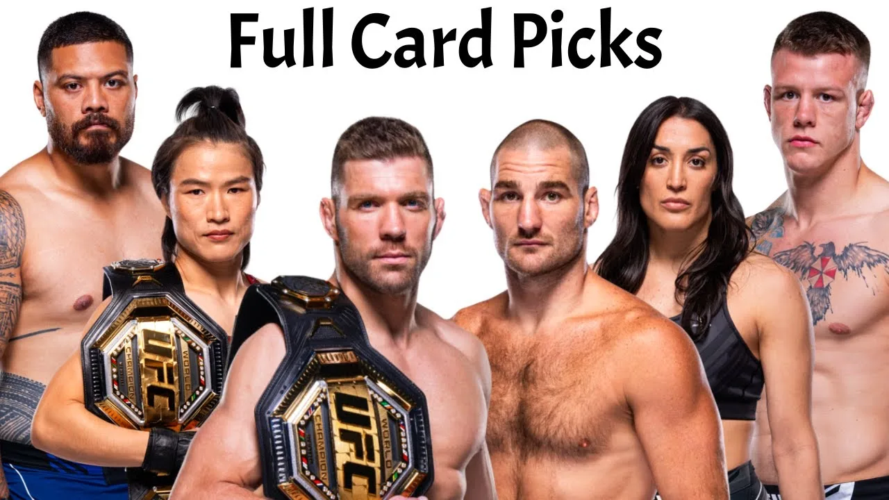 UFC 312 Fight Card Predictions And Betting Favorites: Complete Fight Analysis Of The Main Card