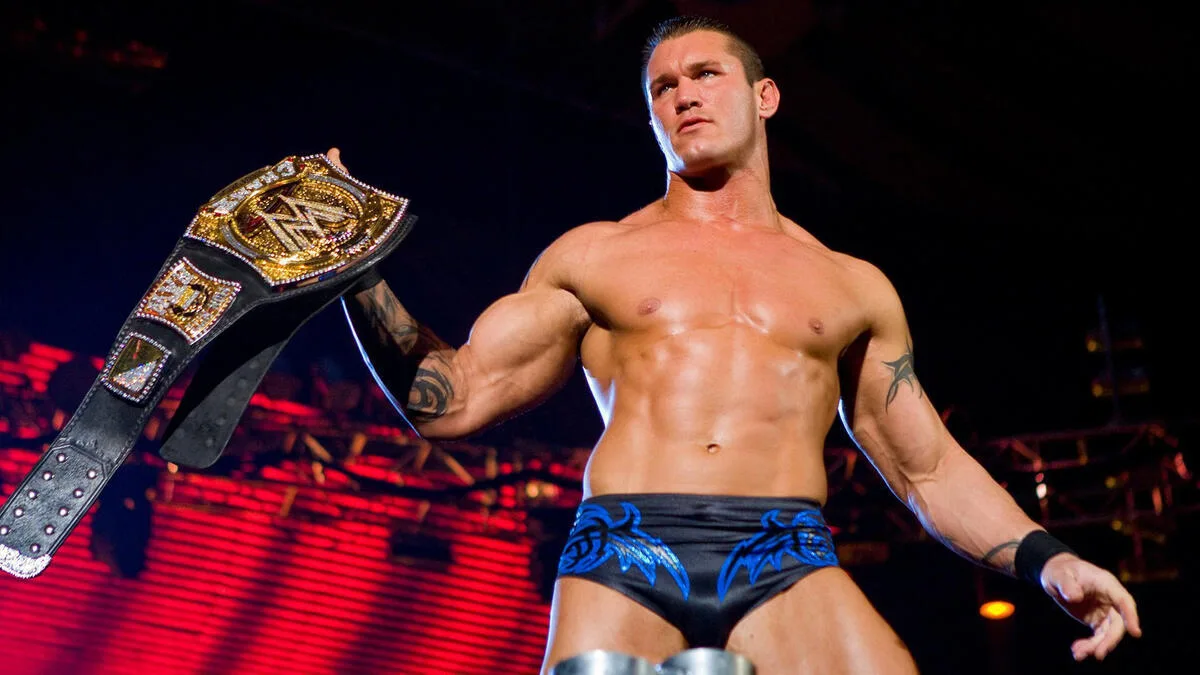 Randy Orton during his 2009 heel run in WWE