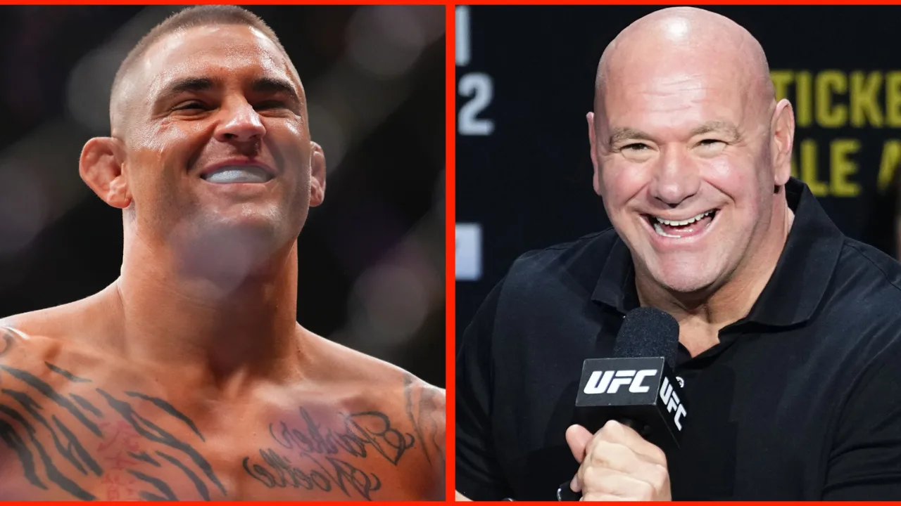 Dana White Dustin Poirier
