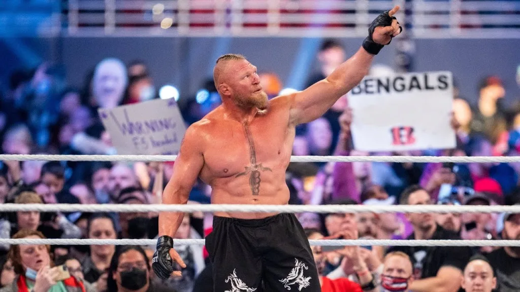 Brock Lesnar's Royal Rumble 2022 win