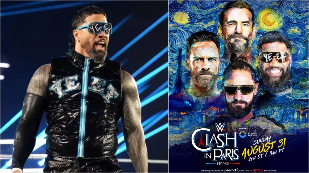 Jey Uso in WHC Fatal 4-Way at Clash in Paris