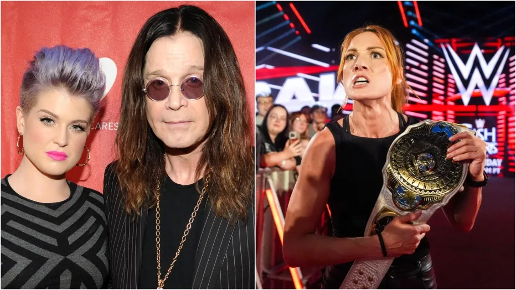 Kelly Osbourne, the daughter of Ozzy Osbourne hits back at Becky Lynch