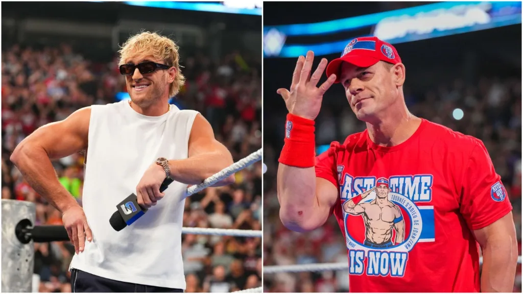 Logan Paul and John Cena