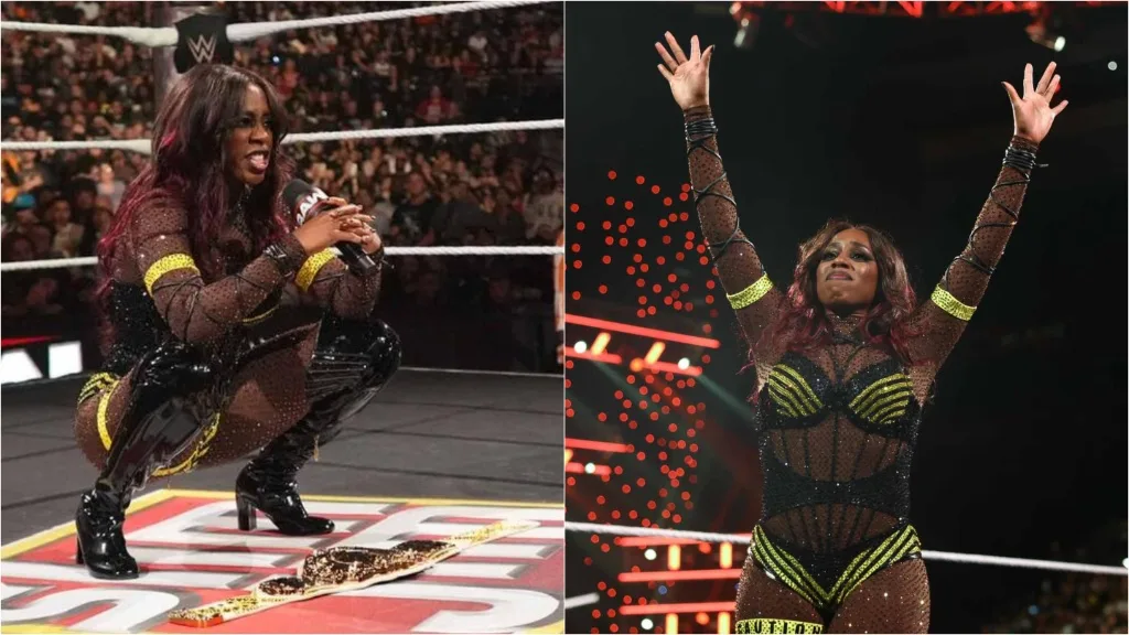 Naomi relinquishes her title on RAW