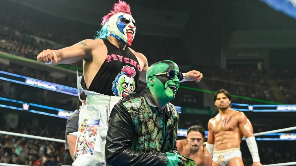 Psycho Clown and Mr. Iguana