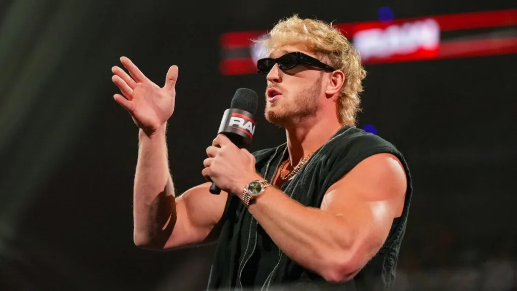 Logan Paul on RAW